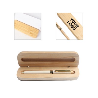 Wooden Pen Gift Set With Case