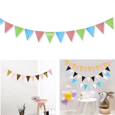 Custom Triangle Bunting Flags For Parties And Events