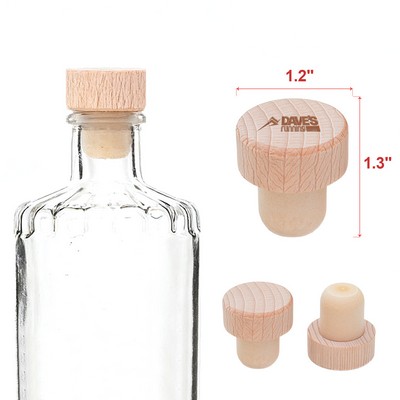 T-shaped Wood Bottle Stopper
