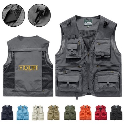 Versatile Fishing Photography Vest