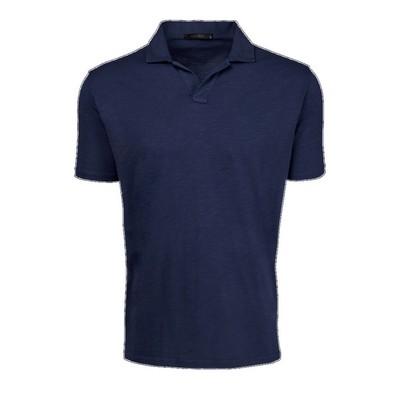Greyson Men's Alpha Slub Johnny Collar Polo