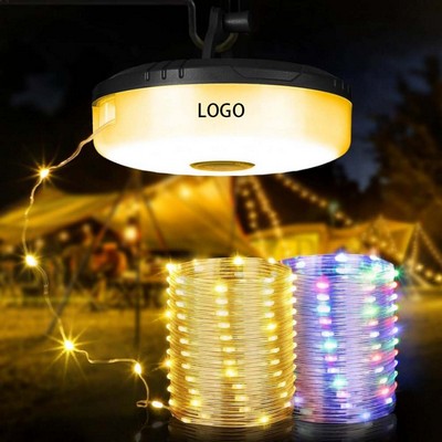 Multifunctional Camping Tent String Lights