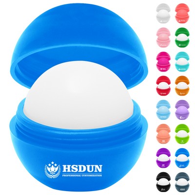 Promotional Mini Round Ball Shaped Lip Balm