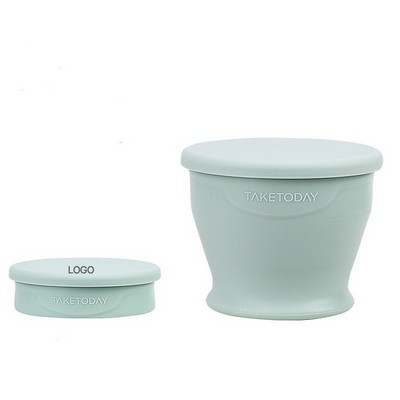 Outdoor Travel Coffee Cup Collapsible Portable Silicone Compressed Wash Cup 150ml