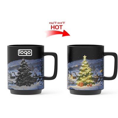 13oz Custom Color-Changing Ceramic Mug for Household Office