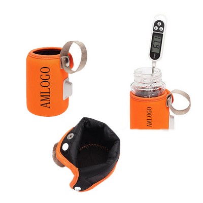 Portable USB-Powered Bottle Warmer Wrap