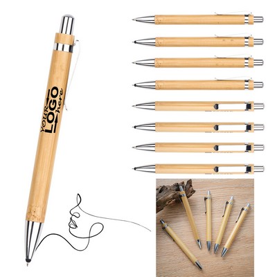 Funny Bamboo Ballpoint Pen