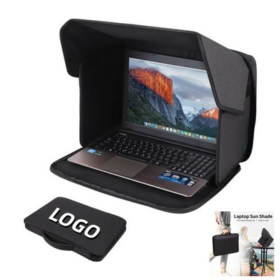 16" Outdoor Laptop Sunshade Privacy Cover Storage Bag