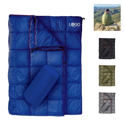 Lightweight Puffy Camping Blanket