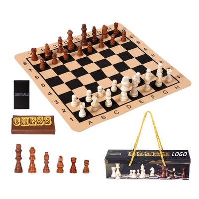 Leather Chess Set