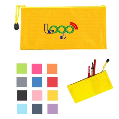 Waterproof Oxford Football Pattern Zipper Bag