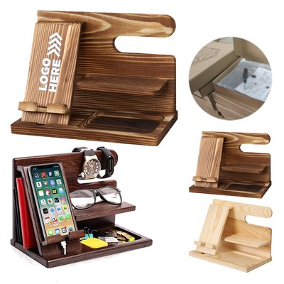 Detachable And Assembled Multi Phone Stand & Storage Rack