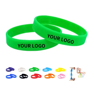 Classic Silicone Wristband 1/2"