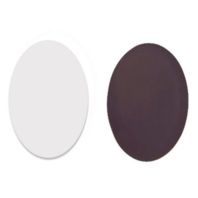 2.55"x1.8" Oval Blank Acrylic Fridge Magnet