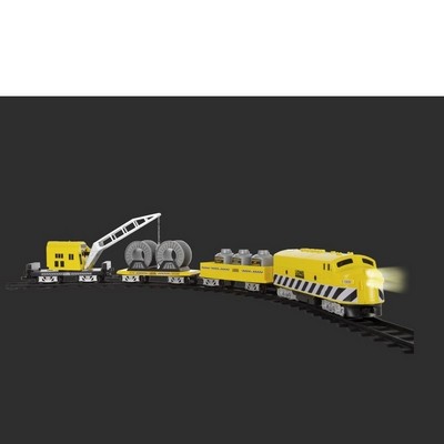 Construction Battery-Operated Mini Train Set