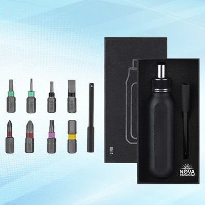 Complete Ratchet Screwdriver Tool Set Perfect for a Wide Range of DIY and Repair Projects