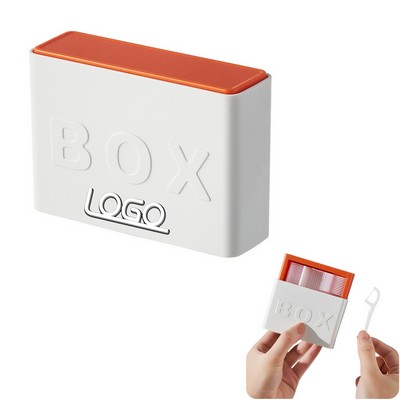 Square Dental Floss Box