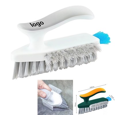 Sturdy Bristle Crevice Brush With Built-In Scraper