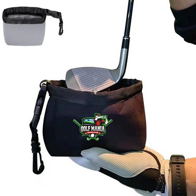 Detachable Golf Ball Cleaning Bag