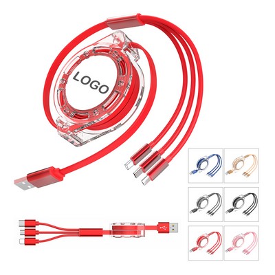 Retractable USB Charger Cable