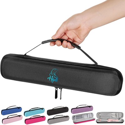 EVA Hard Carry Bag Curling Iron Travel Case with Handle