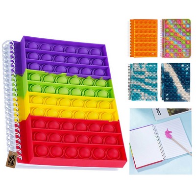 Pop Bubble Fidget Toy Notebook