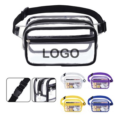 Transparent PVC Waist Bag