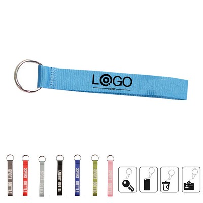 Wristlet Keychain Woven Lanyard Water Bottle Strap