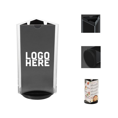 Rotatable Table Menu Sign