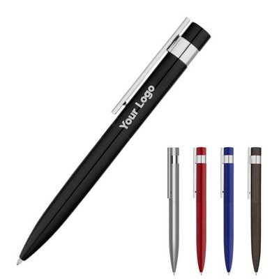 Stainless Steel Twist Ballpoint Pen