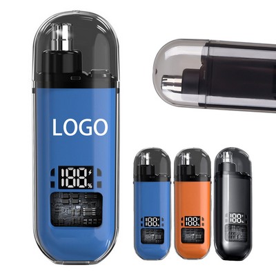 Nose Hair Trimmer w/LED Display