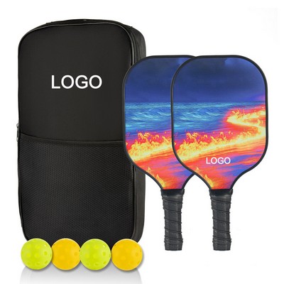 Fiberglass Pickleball Racket with Balls And Bag