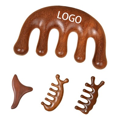 Wooden Scalp Massage Comb