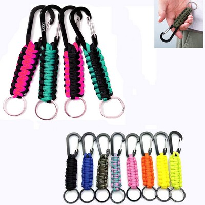Hand-Woven Rope Keychain