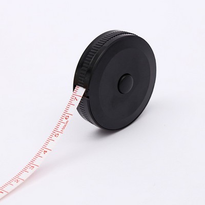 150cm x 60" Automatic Contracting Black Matte Tape Measure