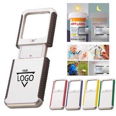 Portable Magnifying Glass with Light for Elderly