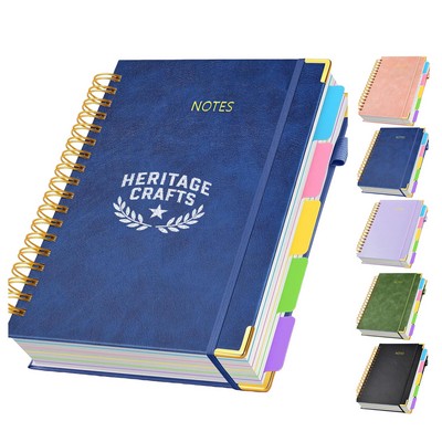 Hardcover Spiral Notebook