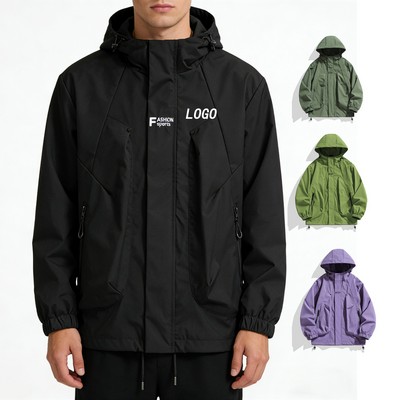 Spring Autumn Men Hiking Jackets