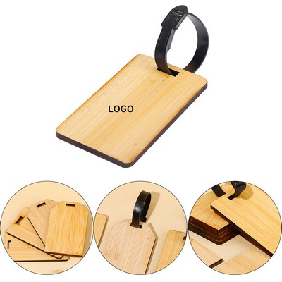 Bamboo Luggage Tags