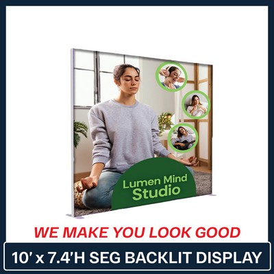 10'W x 7.4'H SEG Backlit Display