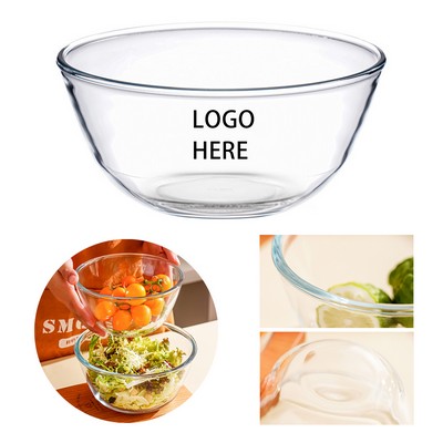 17oz Tempered Glass Mixing Bowl