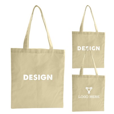 Cotton Canvas Tote Bag - 7 Oz