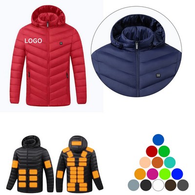 USB Heated Jacket with Constant Temperature for Winter