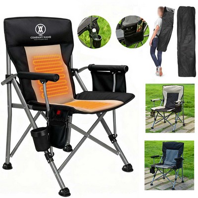 Heated Outdoor Folding Chair