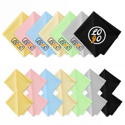 6" Square Microfiber Sunglasses Cleaning Cloth