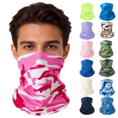 Face Bandana mask Reusable Bandana w/ Imprint Neck Gaiter