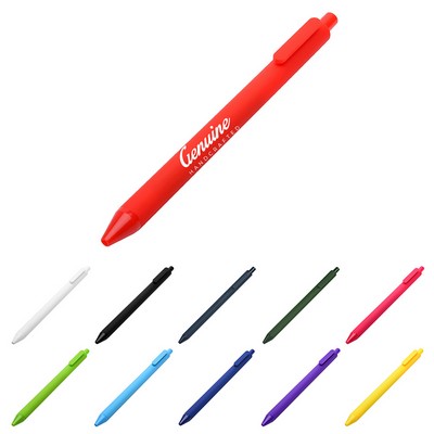 Solid Retractable Ballpoint Pen