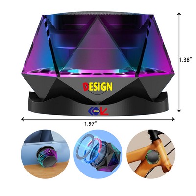 Magnetic Diamond Shape Wireless Speaker