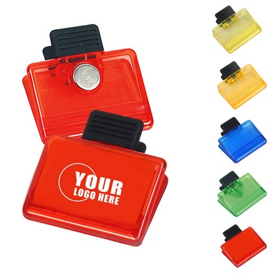 Square Magnetic Sticky Note Holder W/ Strong Grip