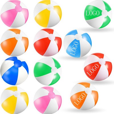 16" Two Tone Inflatable Beach Ball